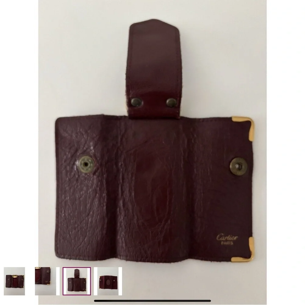 Cartier men's key holder. FINAL MARKDOWN